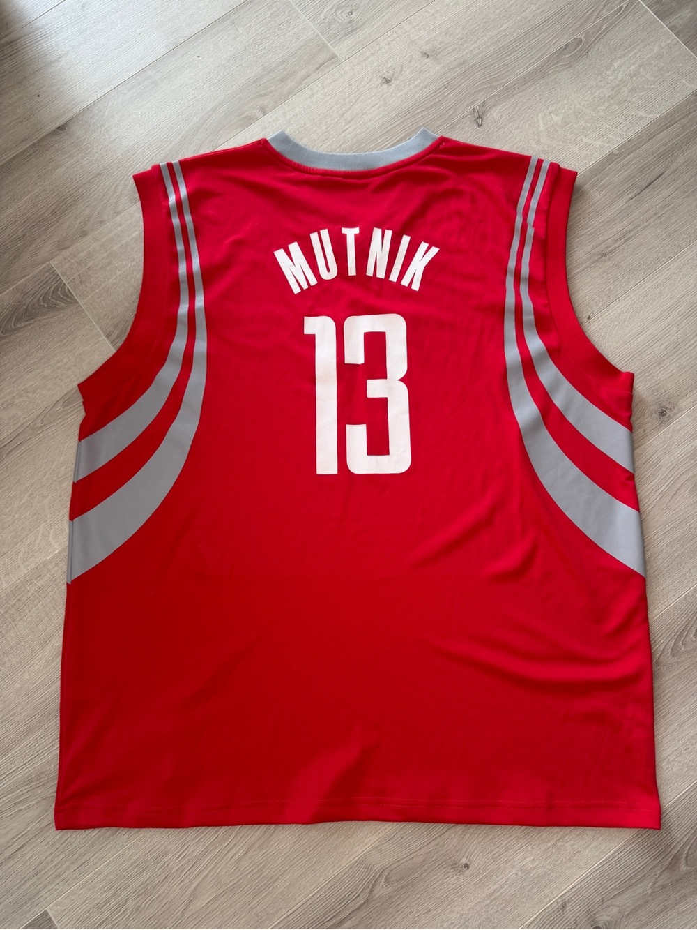 Adidas Houston Rockets NBA Swingman Jersey Red Mens XL #13 Custom Name